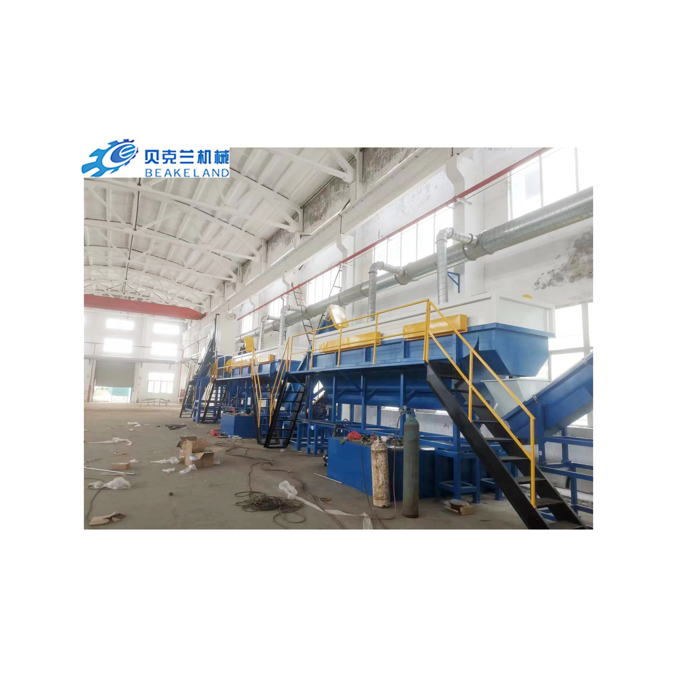  300kg/h Washing Recycling Equipment In Plastic Recycle Machine Manufactures