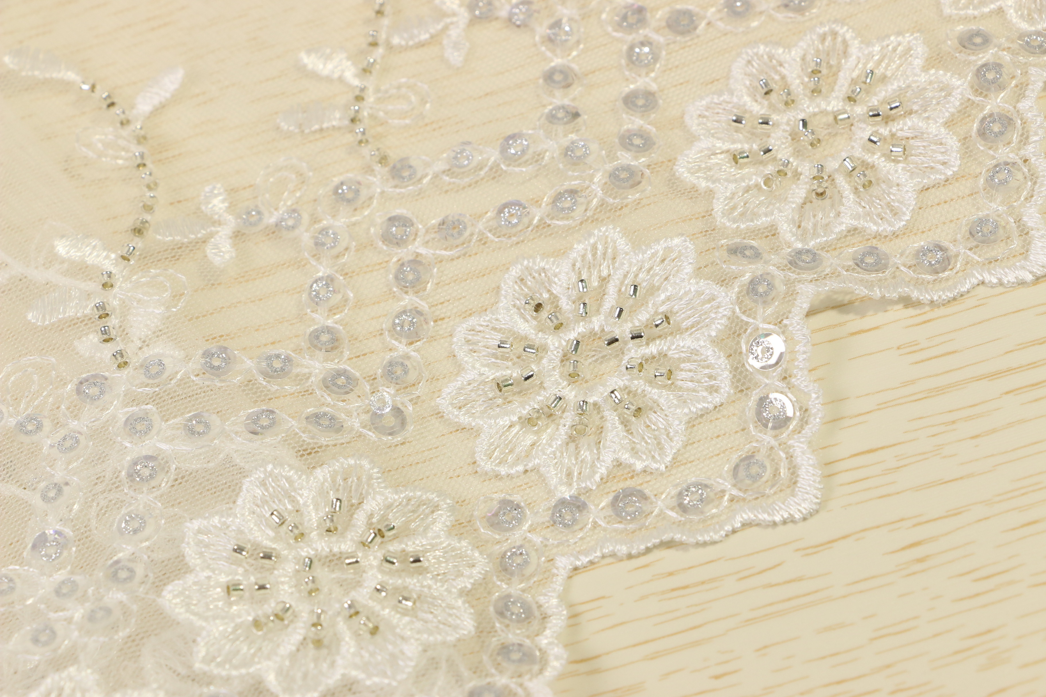  Embroidered Bridal Trim By The Yard For Dresses Nonstretched Manufactures