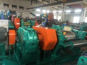  High Tenacity 400mm Double Roll Waste Rubber Refining Mill Reclaimed Rubber Machine Manufactures
