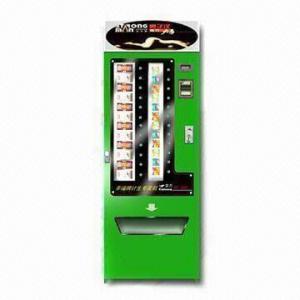  Box Vending Machine, measuring 1,996 x 710 x 440mm with LED display and 400-piece coin capacity Manufactures