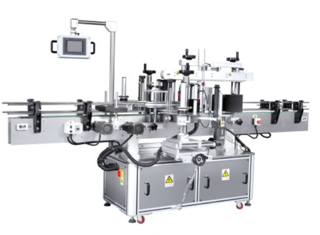  Universal Automatic Sticker Labeling Machine For Round / Square Flat Bottles Manufactures