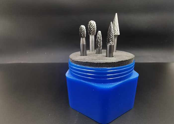  F Shape YG6 Tungsten Carbide End Mill For Mold Grinder Manufactures