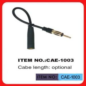  Black Car Antenna Extension Cable 12 Inch Length For Automobile Antenna Manufactures