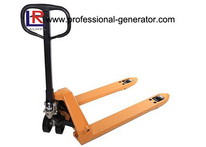  3000kg 1.15m Long Warehouse Transport Equipment Manual Pallet Truck With AC Pump Manufactures