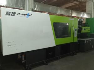  5.63x1.58x2.06m Second Hand Injection Moulding Machine High Speed Powerjet KF380-S8 Manufactures
