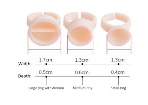  Silicone L Disposable Pigment Ring Cup Permanent Makeup Accessories Manufactures