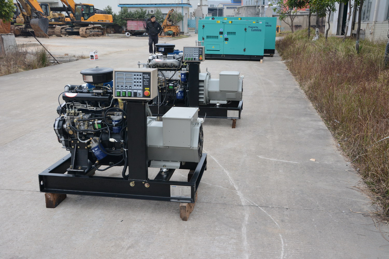  Gas Generator Set Output from 10 to 250kVA with 50Hz Frequency Manufactures