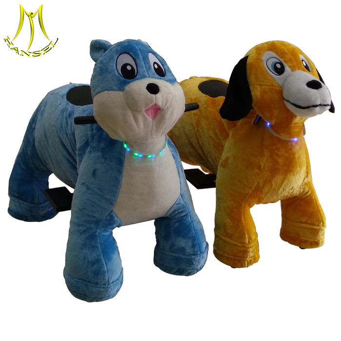  Hansel plush electric stuffed animals adults can ride on animals in shopping mall Manufactures