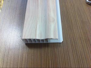  Laminate Flooring Skirting Board Trim , Decorative White Laminate Skirting Board Plastic Manufactures