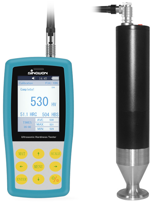  Auto Ultrasonic Hardness Tester Machine , Shore Durometer Result In 3 Seconds Manufactures