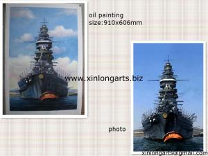  Warship Oil Painting Manufactures