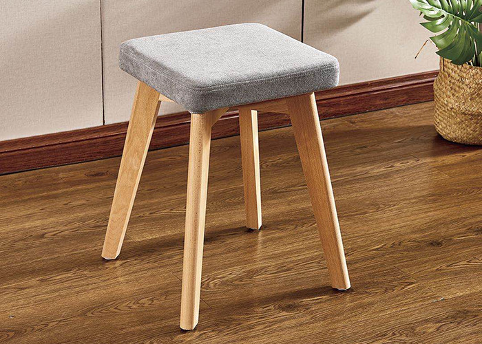 Buy cheap Carefully Crafted Small Makeup Vanity Chair With Beech Leg from wholesalers