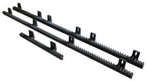  Nylon Polyamide Electric Gate Gear Rack M4 Automatic Toothed Black Plastic Manufactures