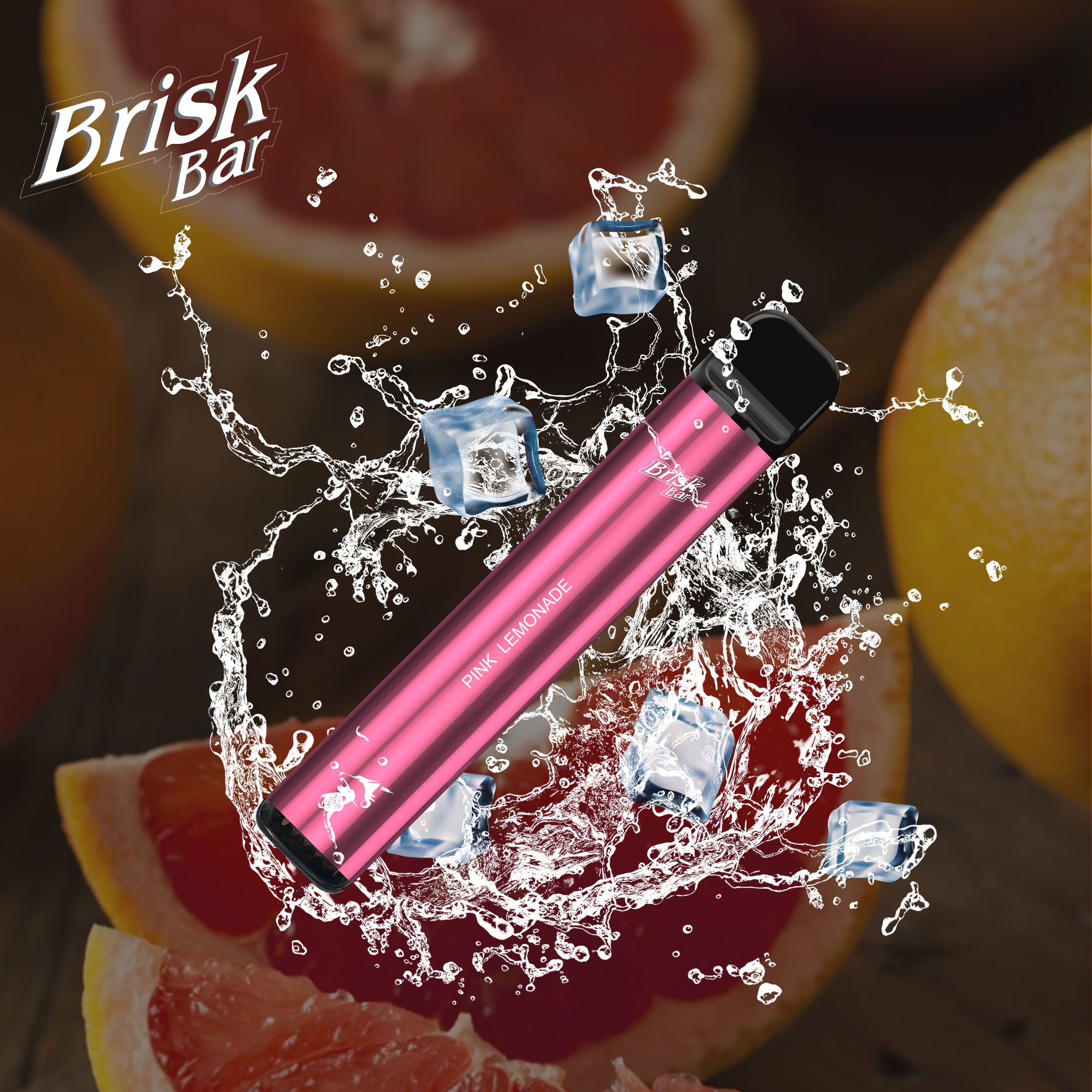 Buy cheap Brisk Bar Pink Lemonad 6ml Flavored E Cigarette Vaporizer Pen Kit 2000 Puffs from wholesalers