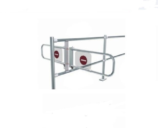  Automatic Manual Swing Turnstile Gate For Supermarket / Double Swing Gate Manufactures