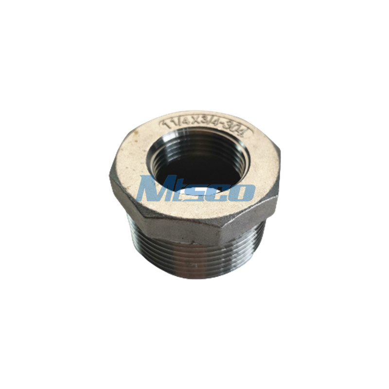 Stainless Steel CF8 CF8M Casting Pipe Fittings Hexagonal Bushing NPT 150 For Connection Manufactures