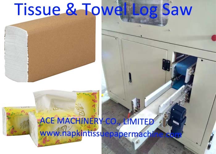  100mm V Fold Hand Towels Tissue Paper Cutting Machine Manufactures