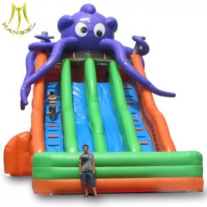  Hansel guangzhou kids octopus inflatable playground slides for family center Manufactures