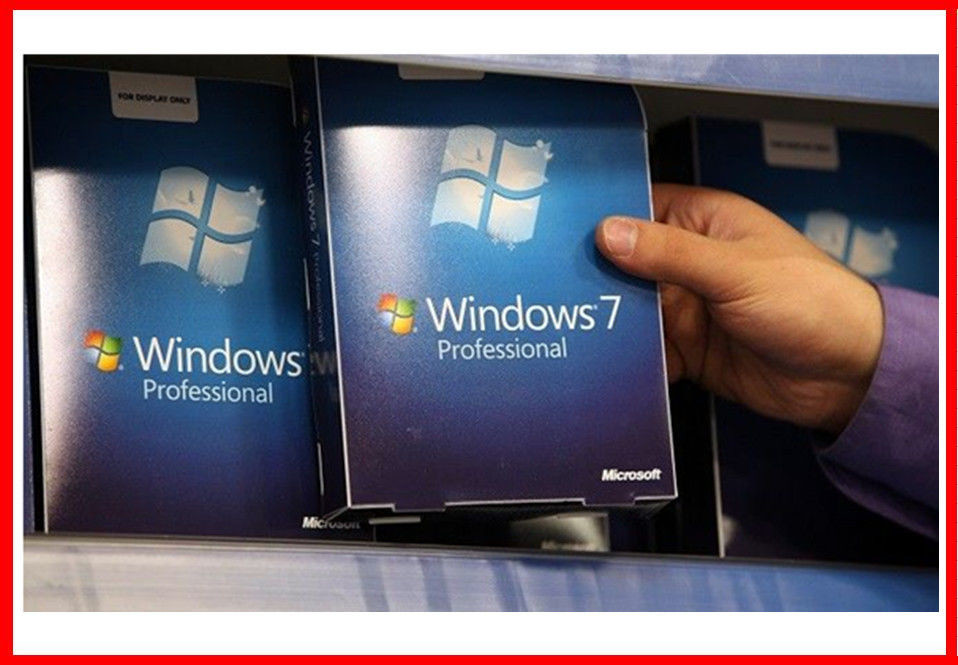  Full Version Windows 7 Professional Retail Box Sp1 Deutsch DVD With COA Manufactures