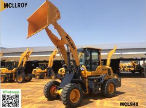  3500mm Compact Articulated Front End Wheel Loader MCL940 ZL940 Rated Load 2200kg Manufactures