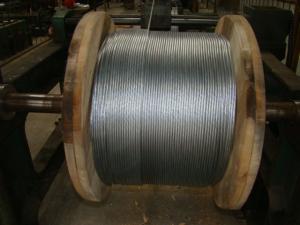  1x7 ( 1/4"-3/8" ) Galvanized Steel Guy Strand With Galvanized Steel Wire Manufactures