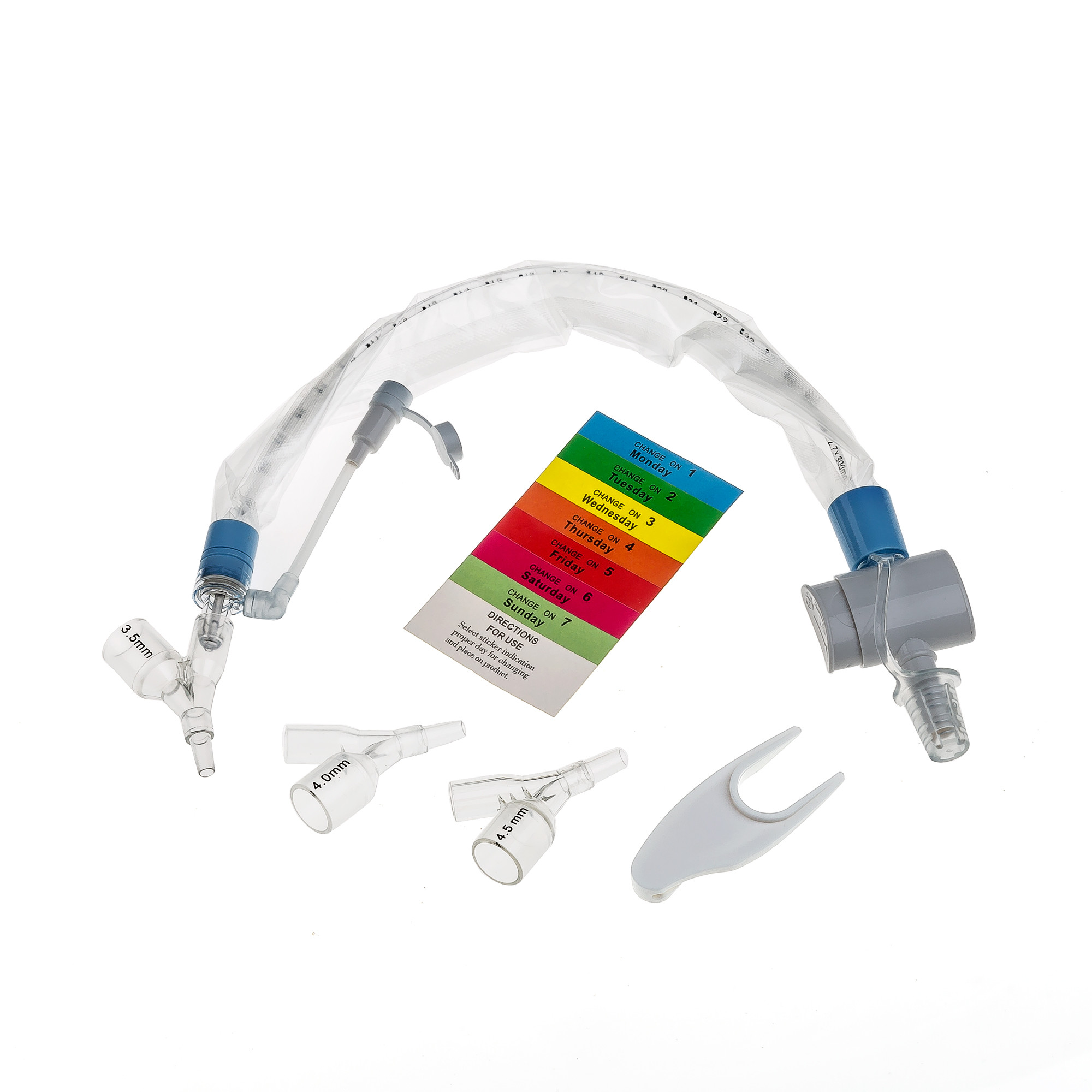  300mm Medical Closed System Suction Catheter 8fr With 3 Y Connectors Manufactures