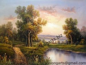  Landscape Oil Painting On Canvas For LP17 Manufactures