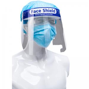  Disposable Fog Resistant Dust Proof Transparent Face Shield Manufactures