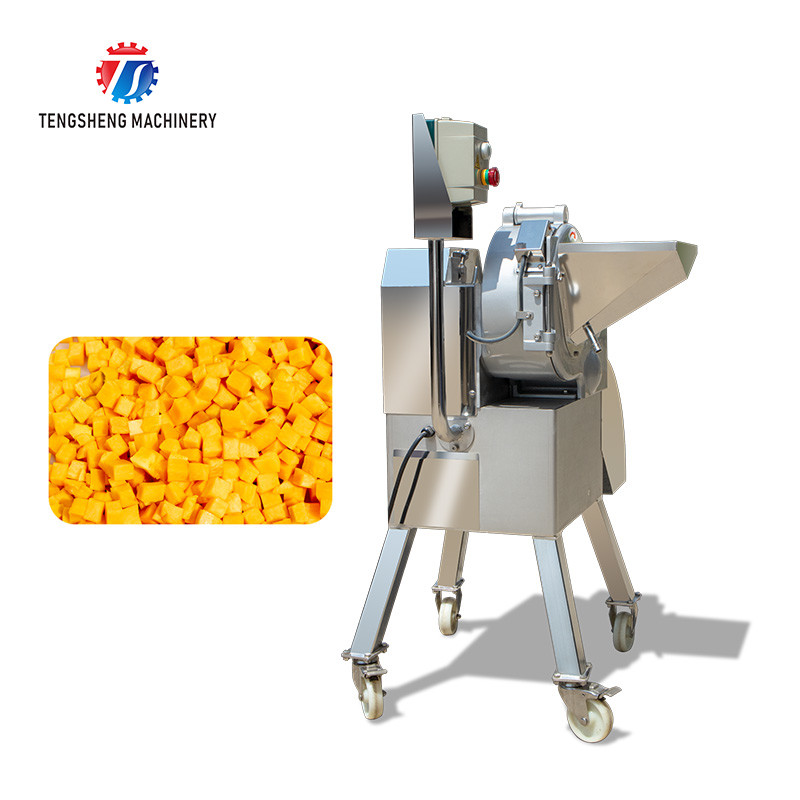  Tengsheng 800KG/H Vegetable Dicer Machine Banana Conveyor SS304 Manufactures