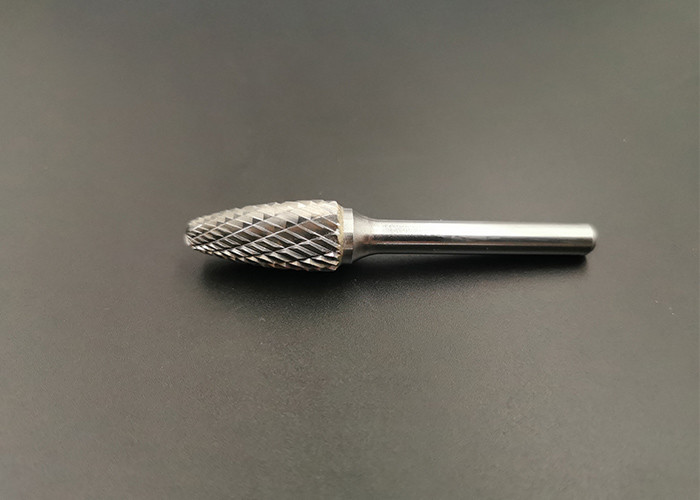  25mm Double Cut Rotary Cone Carbide Burr For Grinding / Polishing Manufactures