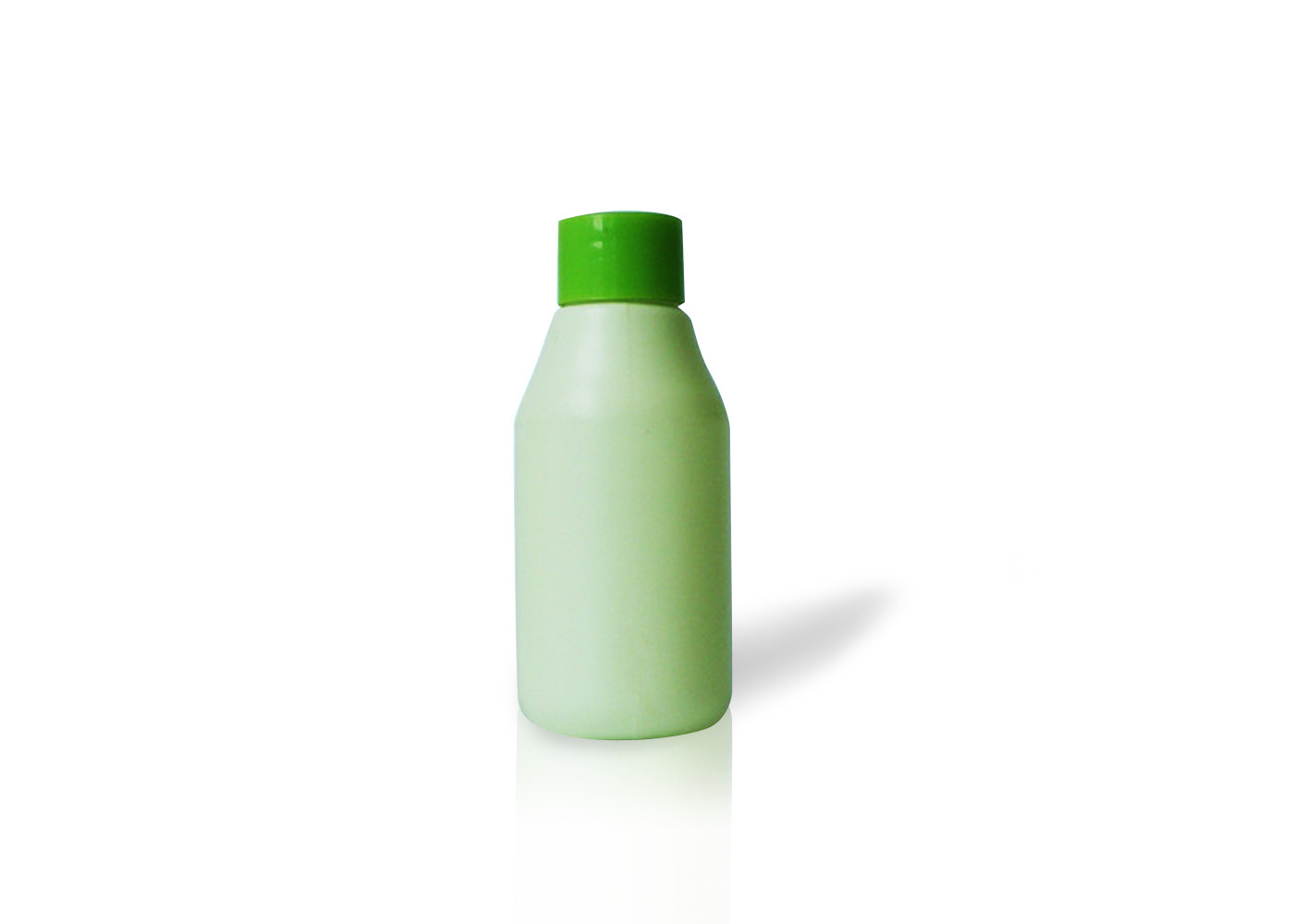  Green Screw Caps Portable Shampoo Bottle / HDPE Round Bottle 50ml/1.6fl.OZ Manufactures