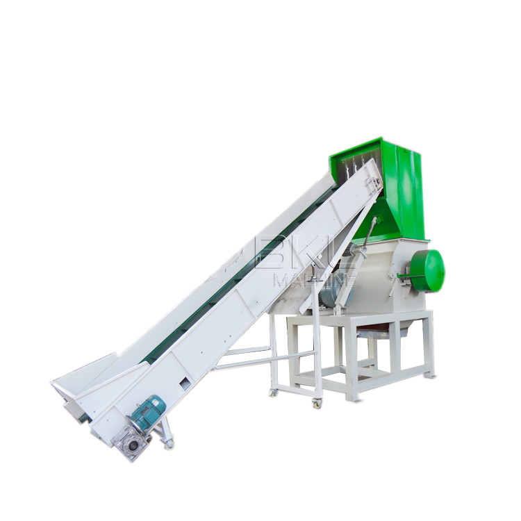  75KW Plastic Waste  Recycling Machine SKD11 Plastic Bottle Crushing Machine Manufactures