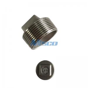  Square Male Threaded Plug A P Surface For Water Transportation Manufactures