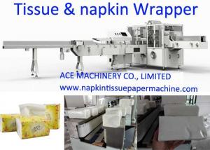  80 Bag / Min Interleaved Facial Tissue Packing Machine Manufactures