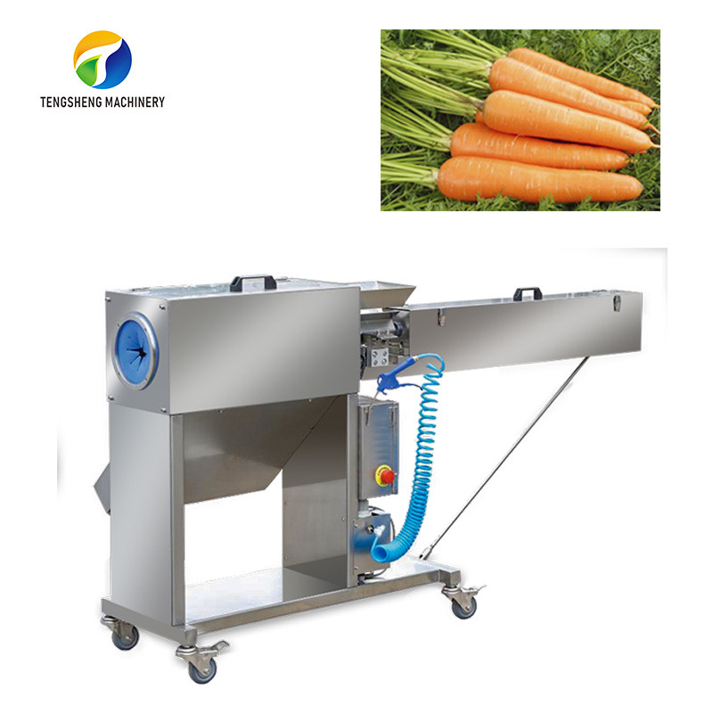  Automatic Stainless Steel Carrot Peeling Machine 0.1kw Food Processing Line Manufactures