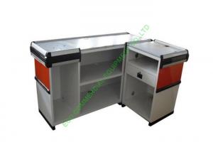  Double Colours Store Cash Register Stand Metal Customized Checkout Manufactures