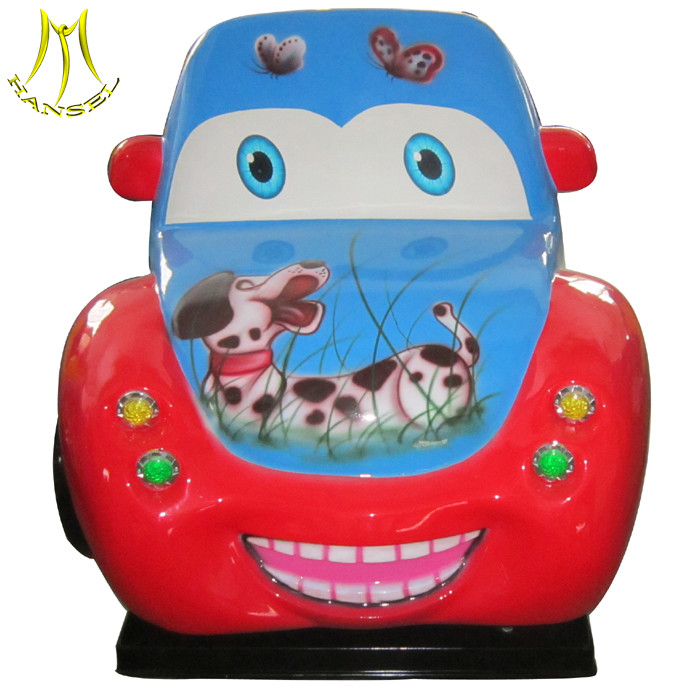  Hansel china amusement rides electric kids car coin operated kiddie rides Manufactures