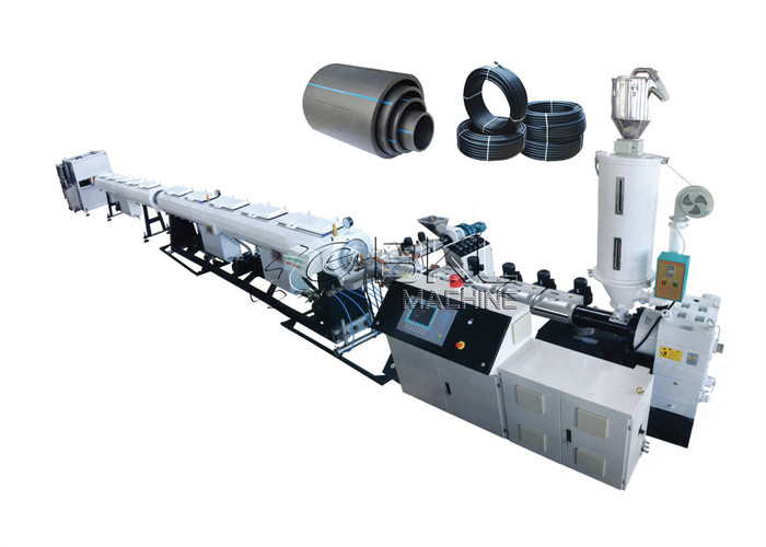  HDPE Single Screw Plastic Extrusion Machine PPR Pvc Pipe Production Line Manufactures