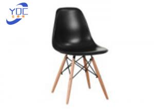  82cm height Wooden Leg Dining Chair With PP Material Seat Manufactures
