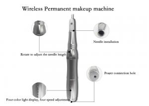 Silver Aluminum alloy Electric Rotarying Permanent Makeup Machine For Body Art Tattoo Manufactures