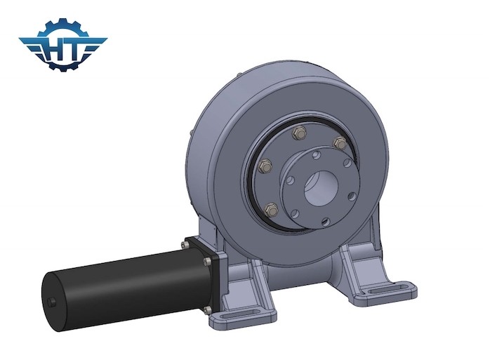 VE7 Vertical Single Axis Worm Slew Drive Gearbox Reducer For Solar Tracking System Manufactures