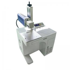  20W fiber laser marking machine metal marker laser engraving machine Manufactures