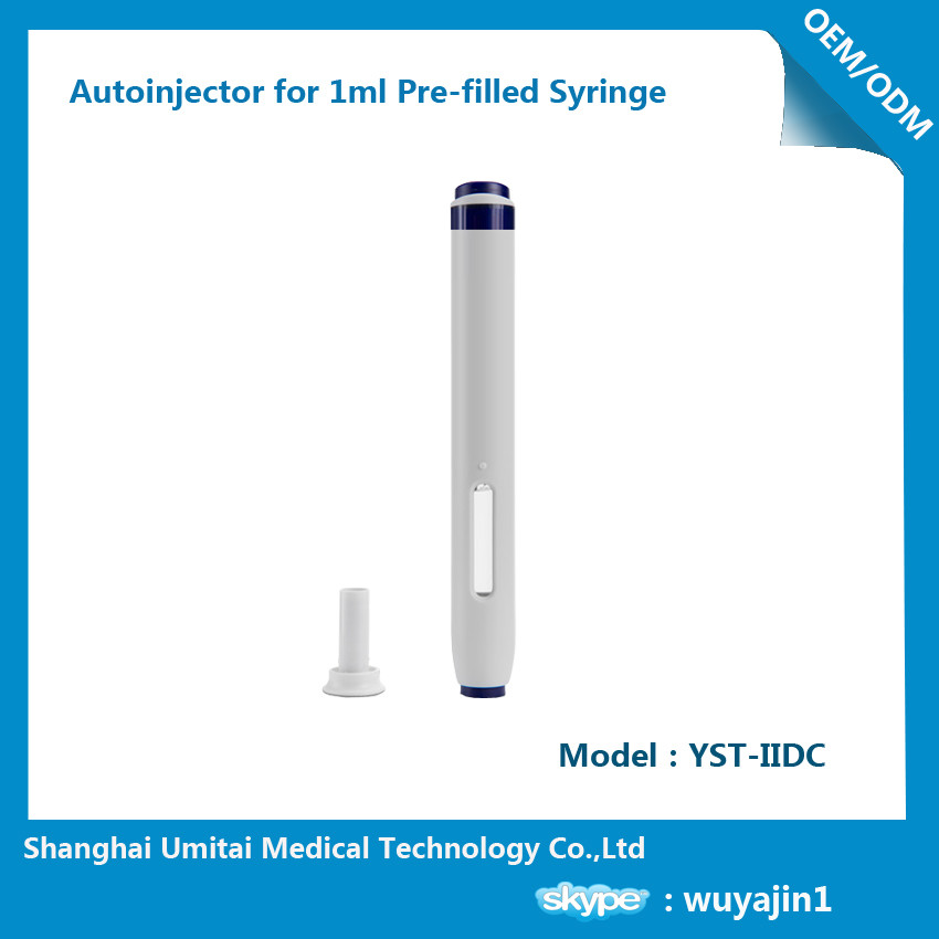  Multi Function Auto Injection Device Syringe Auto Injector For 1ml Long Pre - Filled Glass Manufactures