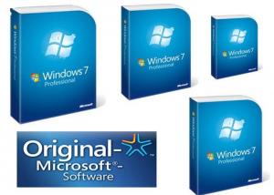  Activate Online Windows 7 Professional Retail Box 32 / 64 Bit DVD 1GB Memory Manufactures