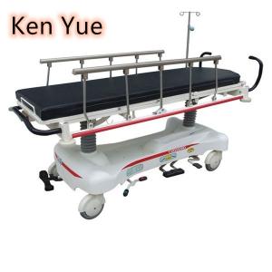  Adjustable Ambulance Stretcher Trolley , Gurney Hospital Bed ISO / CE Manufactures