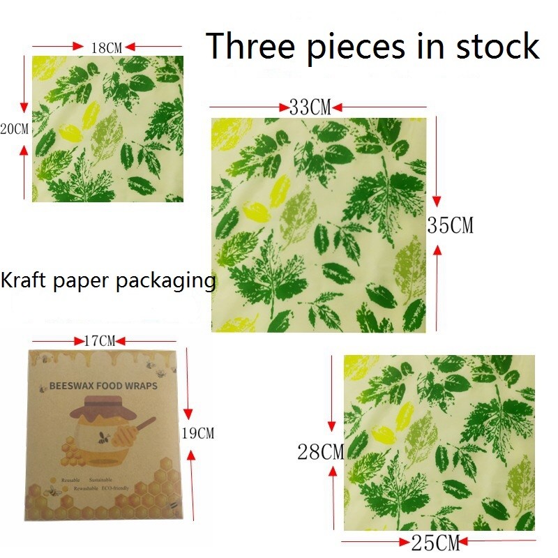  Zero Waste Reusable Eco Beeswax Food Wrap Sustainable Sandwich Bag Manufactures