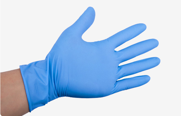  Size S Powder Free Disposable Blue Nitrile Gloves For Operating Room Manufactures