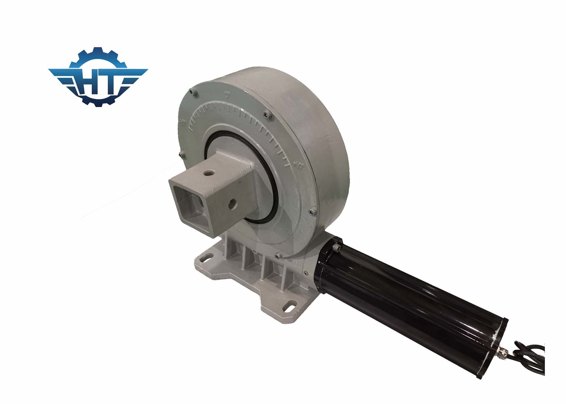  Vertical 42CrMo Slewing Drive Gearbox Electric Gear Motor For Solar Tracking System Manufactures