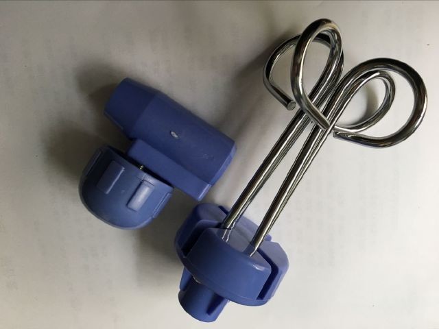  Middle Lock Parts IV Pole Clamp , Mashroom Shape Screw IV Pole Clamp Accessories Manufactures