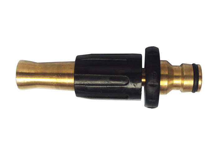  Rubber Cover Brass Adjustable Spray Nozzle with Click Quick Plug Connect for Hot Water Manufactures